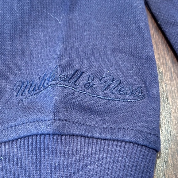 Mitchell & Ness NY Yankees Cooperstown Collection Fleece Pullover Sweatshirt NWT - Picture 3 of 6